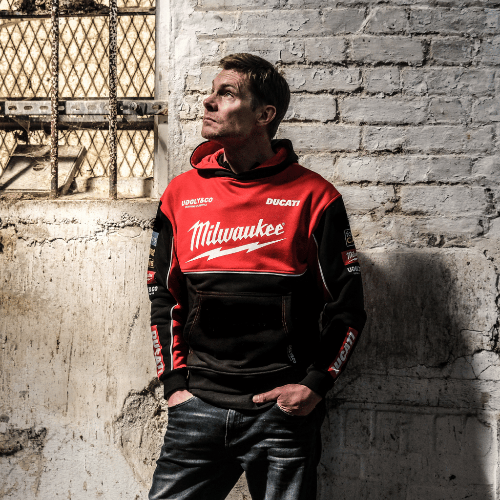 Milwaukee Tools x Ducati Racing Hoodie – Uggly & Co Heavyweight Fleece
