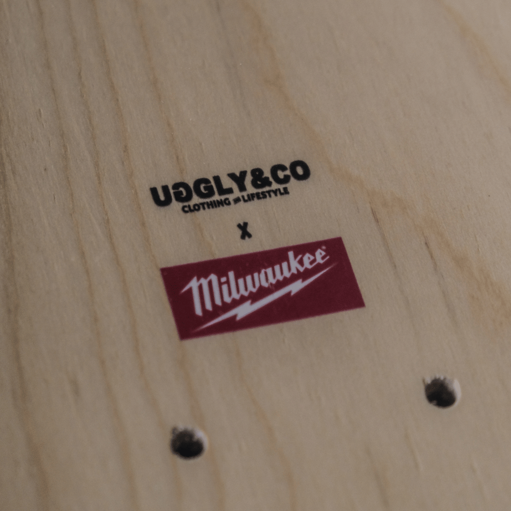 Milwaukee Tools x U&C Limited Edition 8.25" Canadian Maple Skateboard