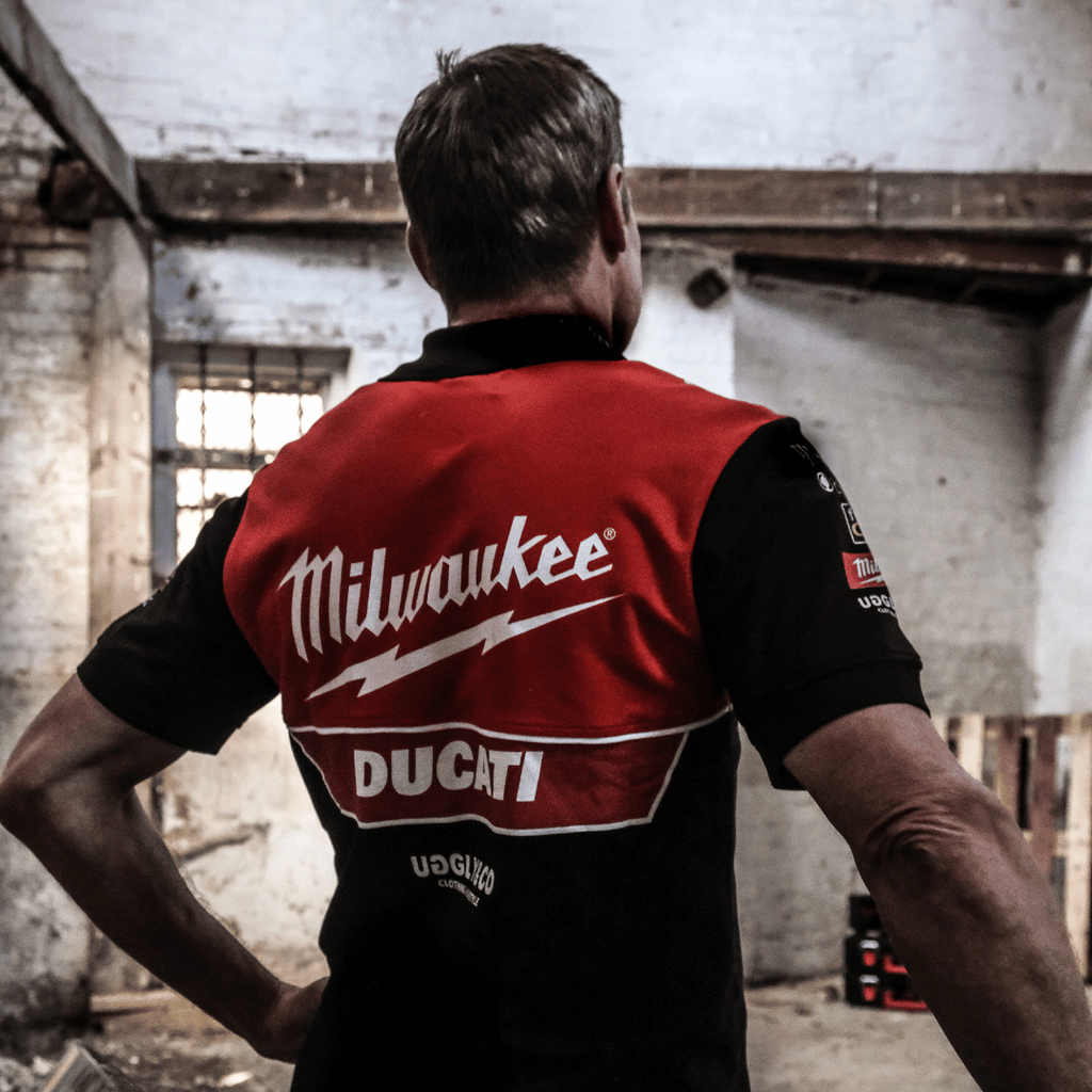 Milwaukee Tools x Ducati Polo Shirt | Michael Dunlop Team Wear