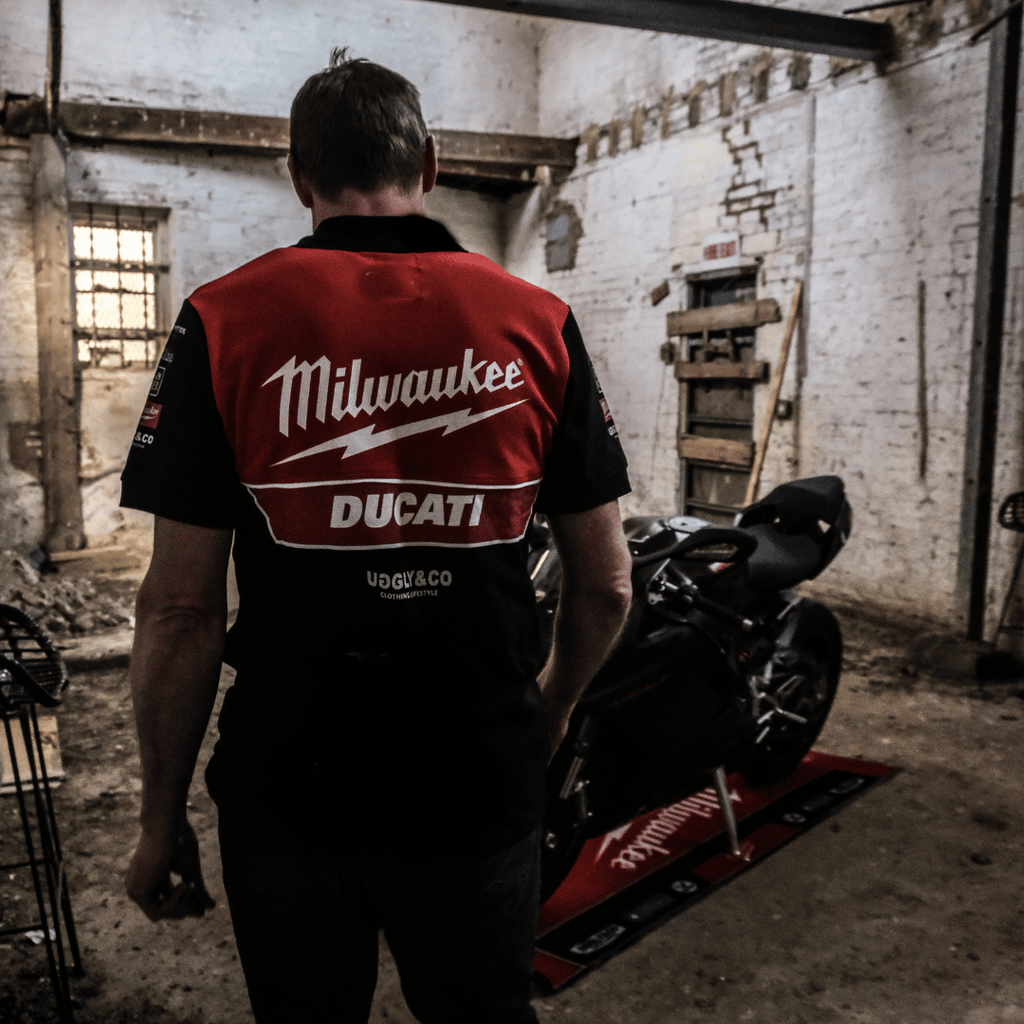 Milwaukee Tools x Ducati Polo Shirt | Michael Dunlop Team Wear