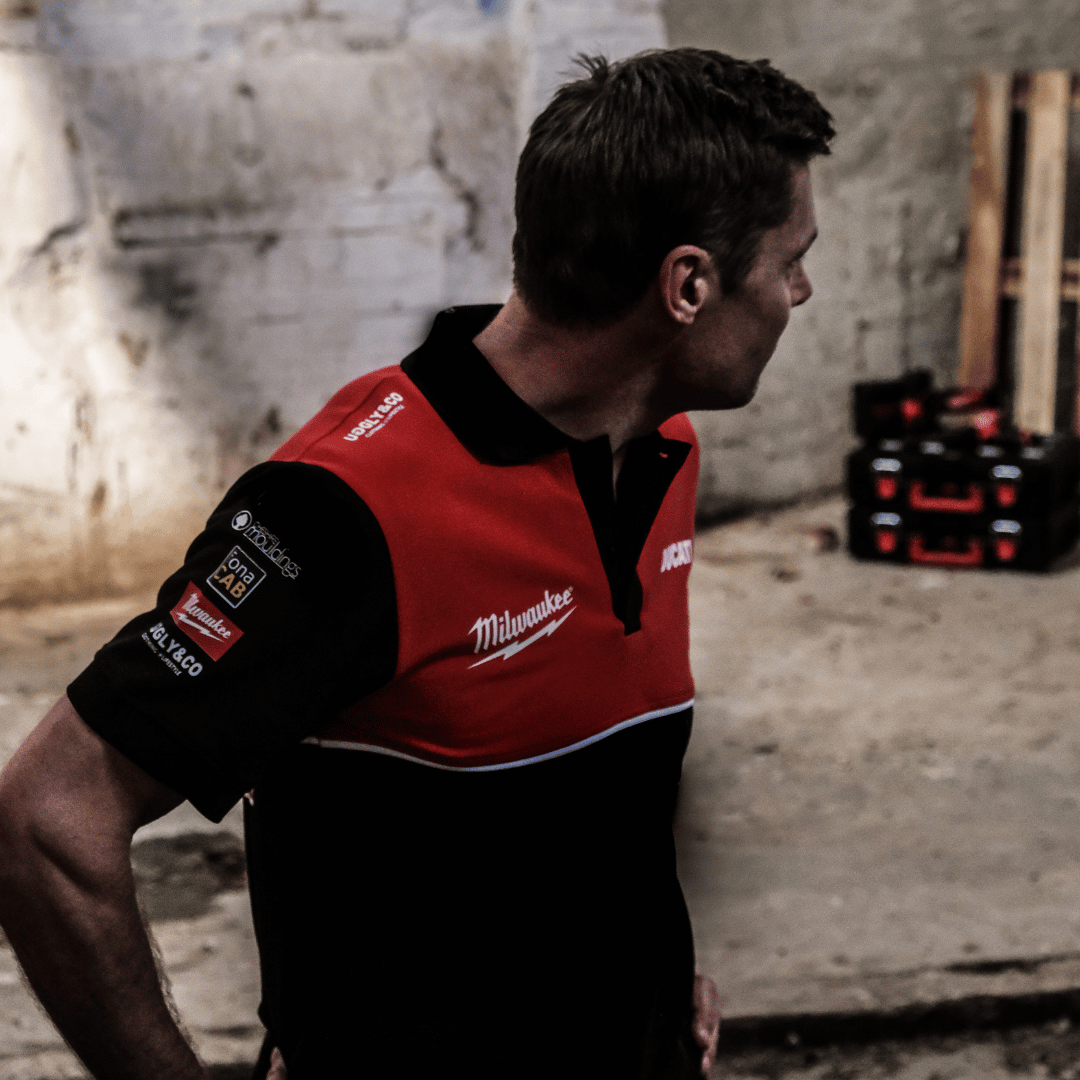 Milwaukee Tools x Ducati Polo Shirt | Michael Dunlop Team Wear