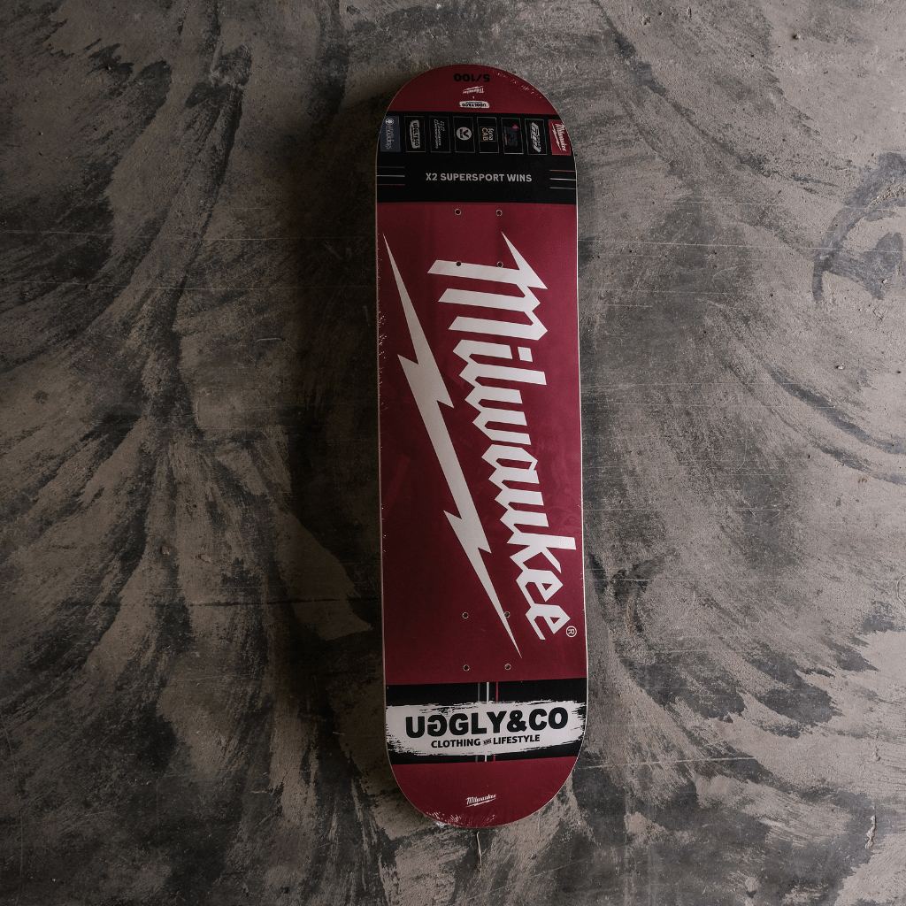 Milwaukee Tools x U&C Limited Edition 8.25" Canadian Maple Skateboard