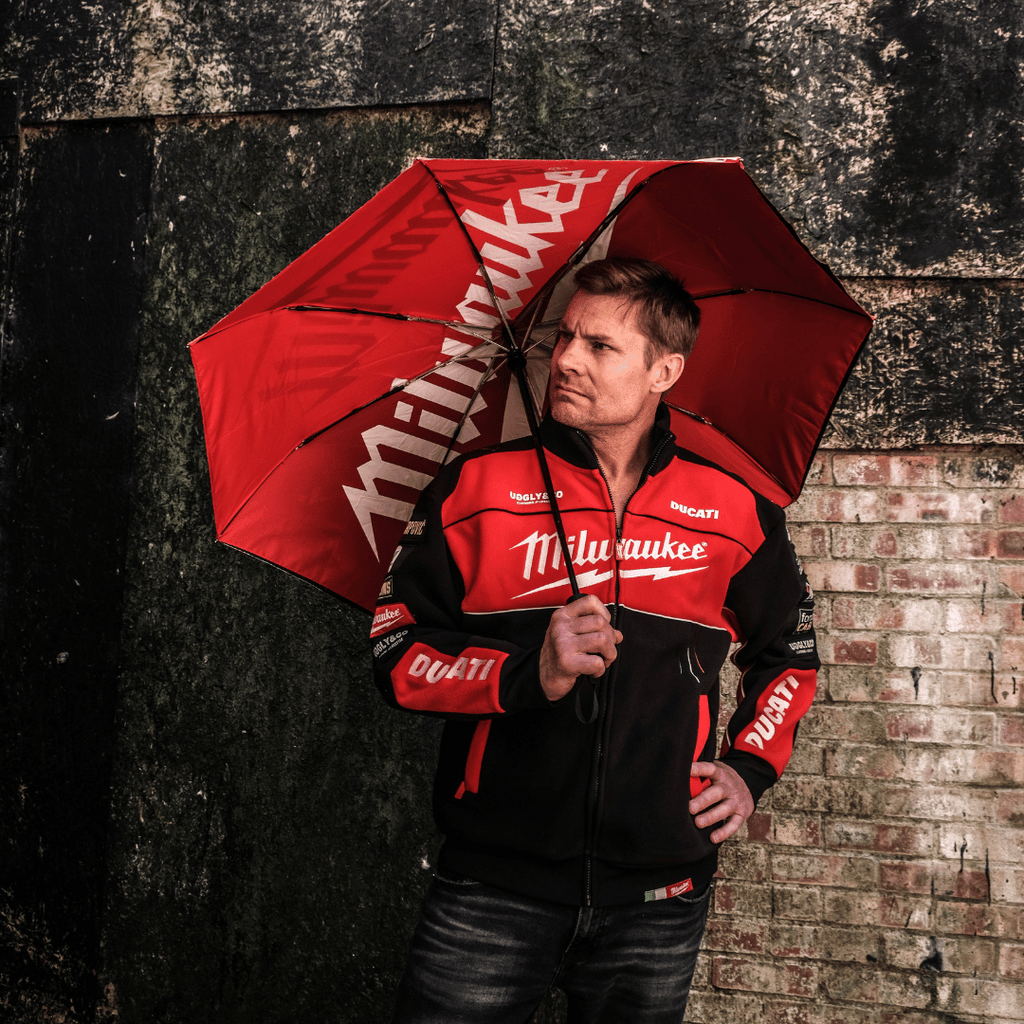 Milwaukee Tools x Ducati Racing Umbrella | Uggly & Co Team Gear