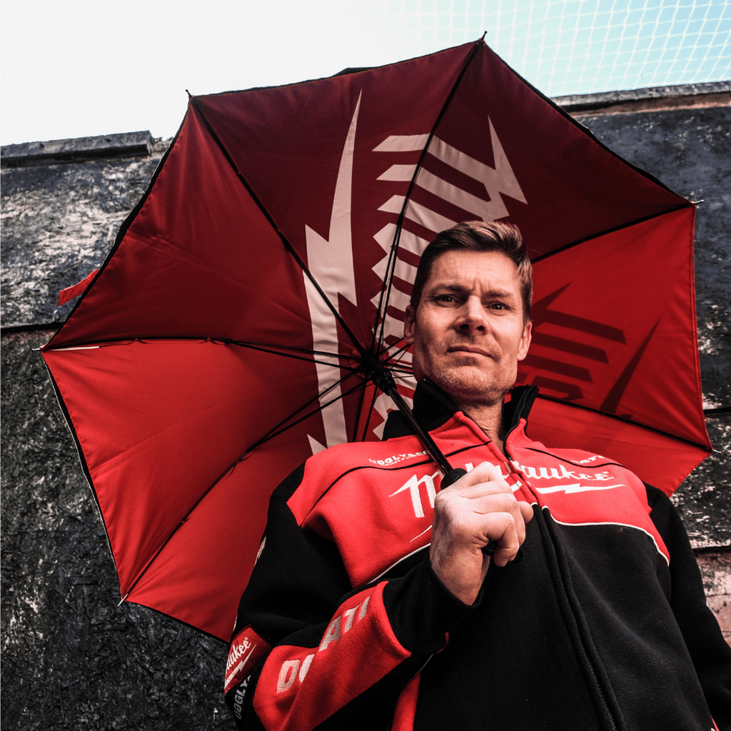 Milwaukee Tools x Ducati Racing Umbrella | Uggly & Co Team Gear