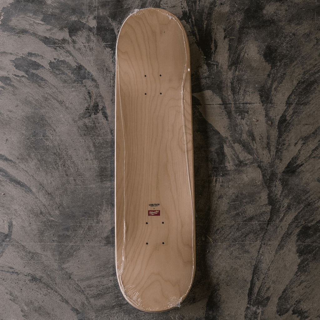Milwaukee Tools x U&C Limited Edition 8.25" Canadian Maple Skateboard