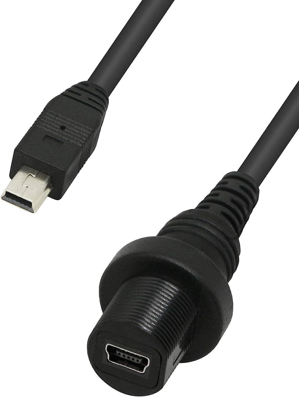 Massive Discounts Mini USB Panel Mount Cable - 30cm Waterproof Dashboard