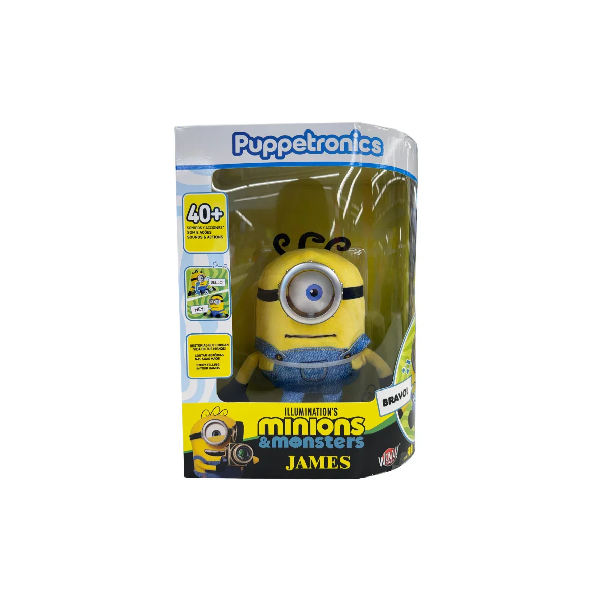 Minions James Palm Puppetronic Interactive Toy by Snaps – Universal