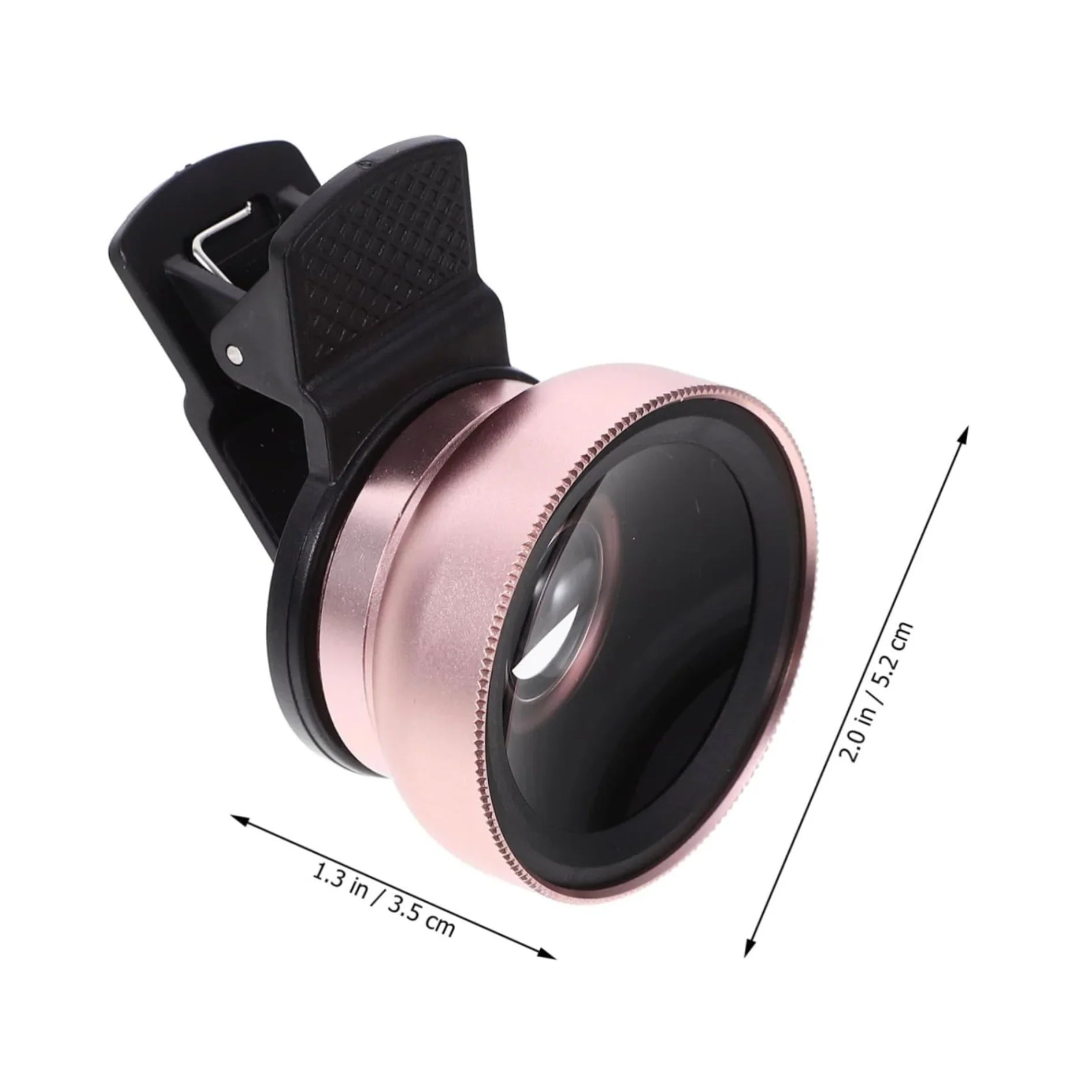 The London Brow Company HD Mobile Phone Macro & Wide Angle Lens – Rose Gold