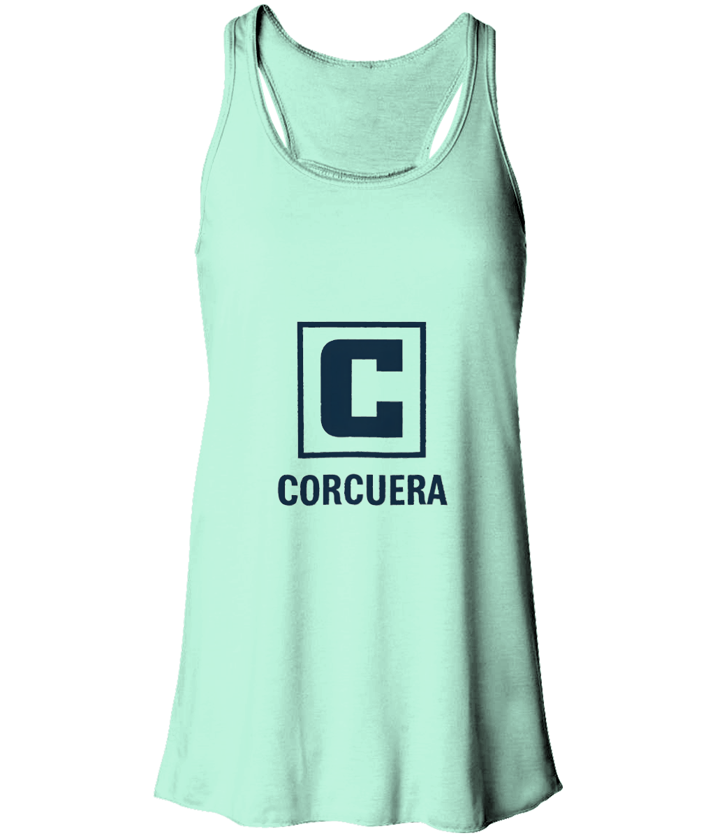 Corcuera Classic C Flowy Racer Back Tank Top - Women's