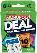 Hasbro Monopoly Deal Card Game – Fast-Paced Family Travel Game