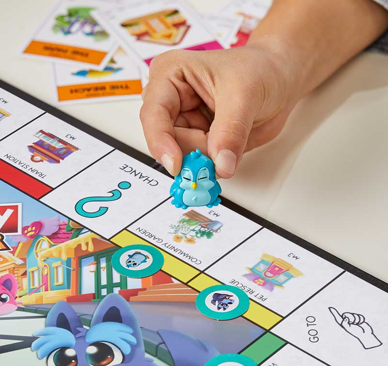 Monopoly Junior Board Game by Hasbro – 2-in-1 Educational Kids Game