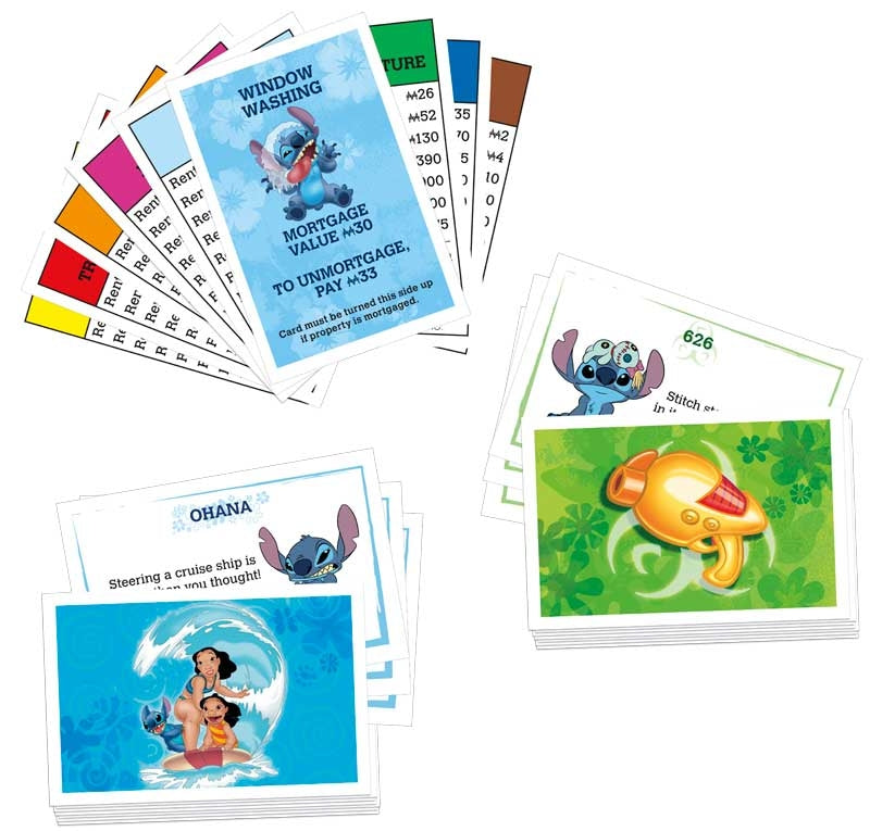 Monopoly Disney Stitch Edition Strategy Board Game by Hasbro