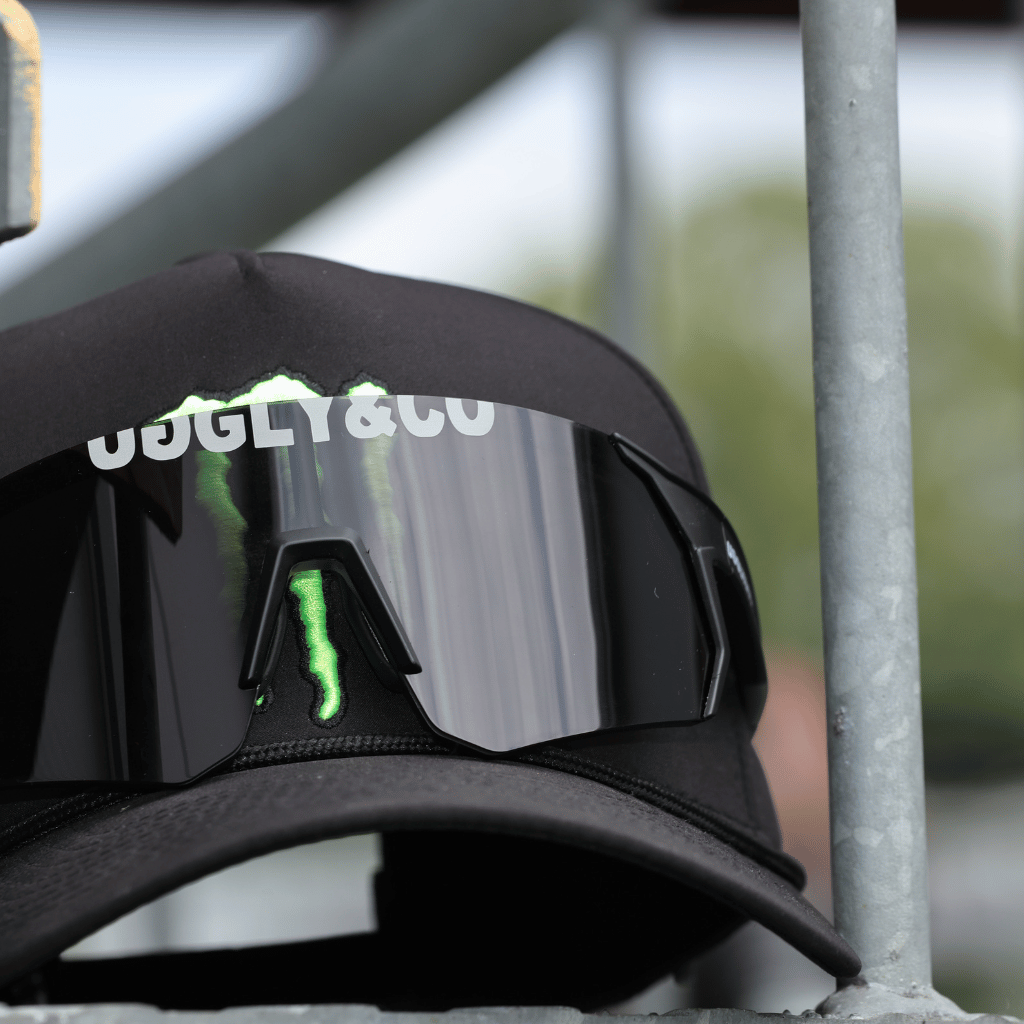 Uggly and Co Paddock Polarized Cycling Sunglasses with 2 Lenses