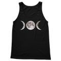 Kate's Clothing Triple Goddess Moon Phase Tank Top – 100% Cotton Vest
