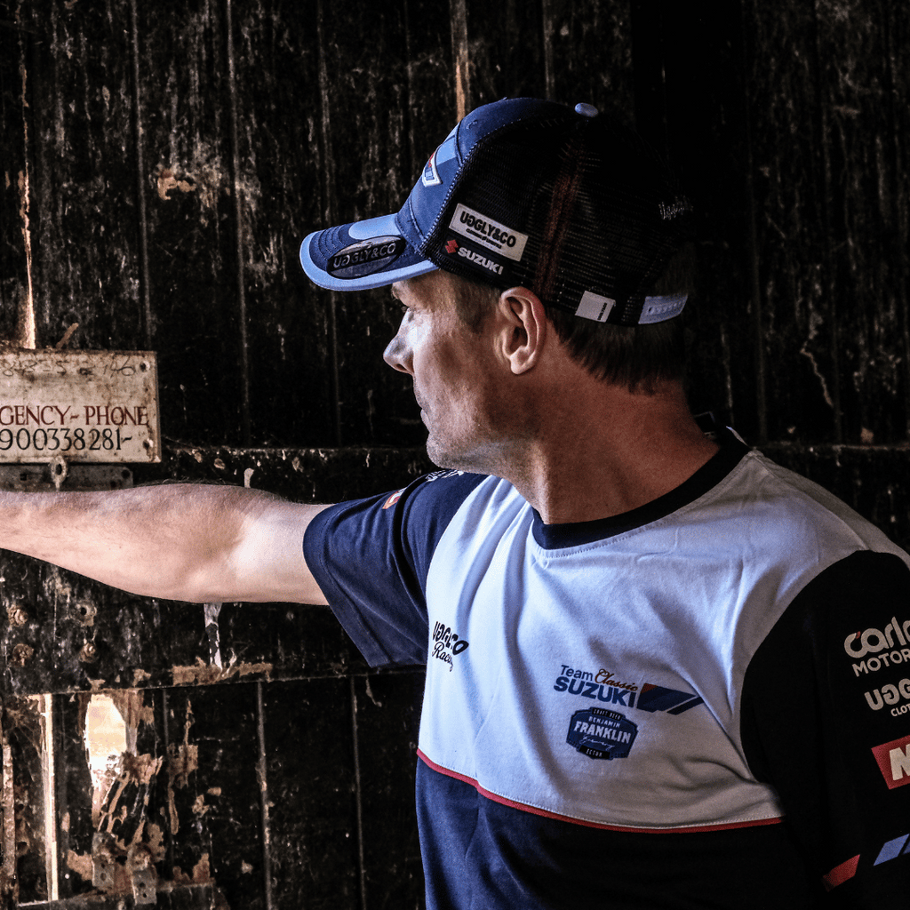Uggly & Co Team Classic Suzuki Trucker Hat – Racing Mesh Cap
