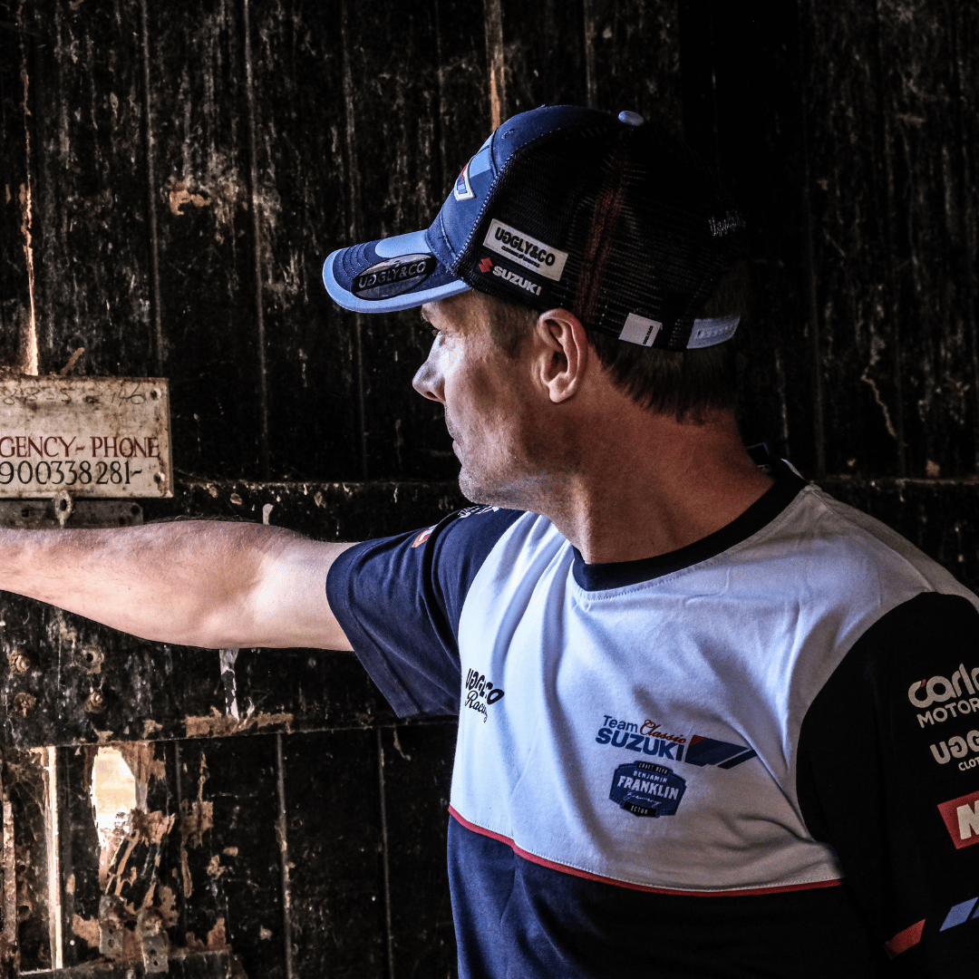 Uggly & Co Team Classic Suzuki Trucker Hat – Racing Mesh Cap