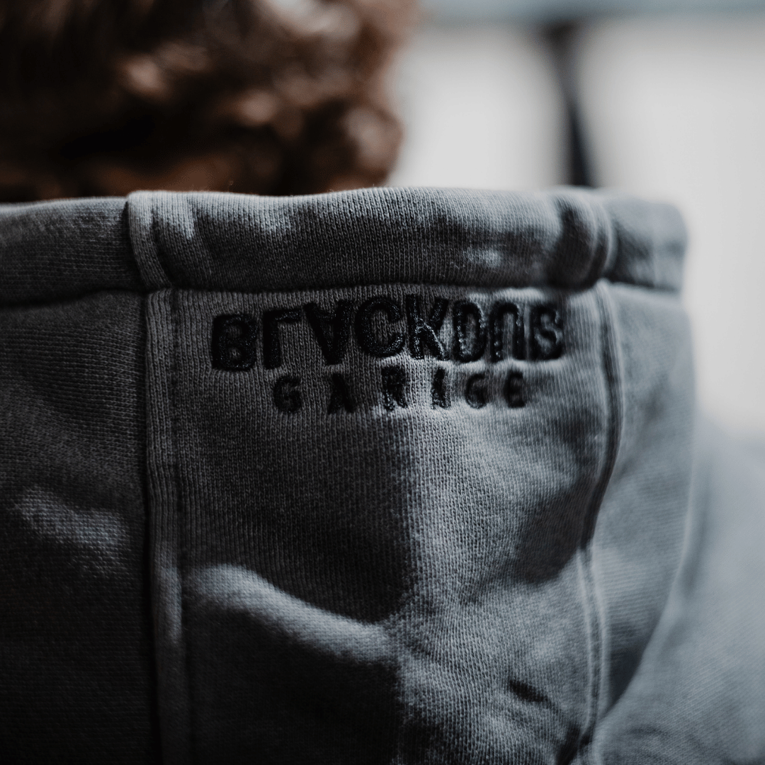 Uggly & Co x Black Dub Mile 9 Heavyweight Vintage Baseball Hoodie