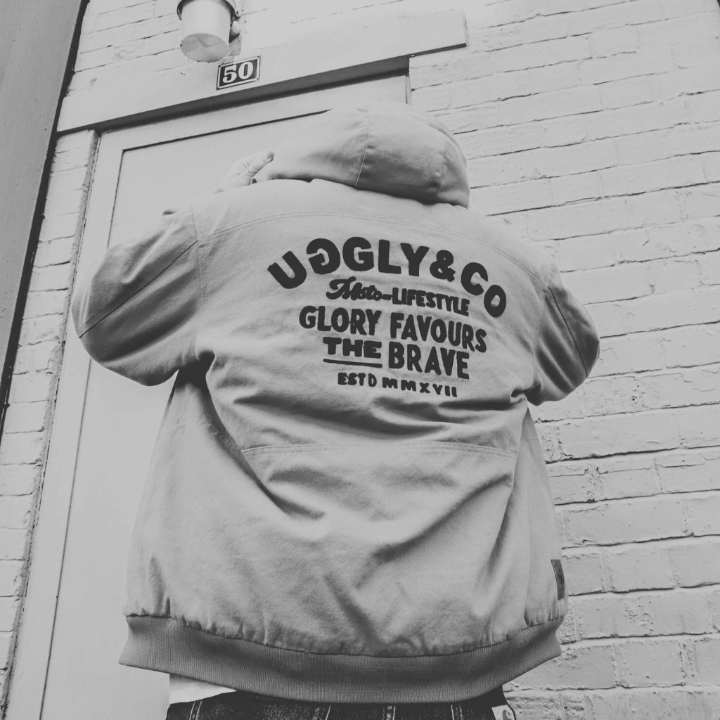 Uggly and Co Brown Chore Jacket – Flannel Lined Heavyweight Canvas