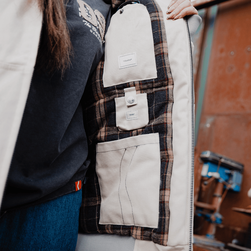 Uggly and Co Parts & Spares Chore Jacket – Flannel Lined Cotton Canvas