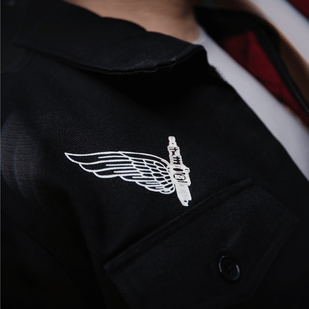 Uggly and Co Spark Plug Mechanic Jacket – Padded Cotton Canvas