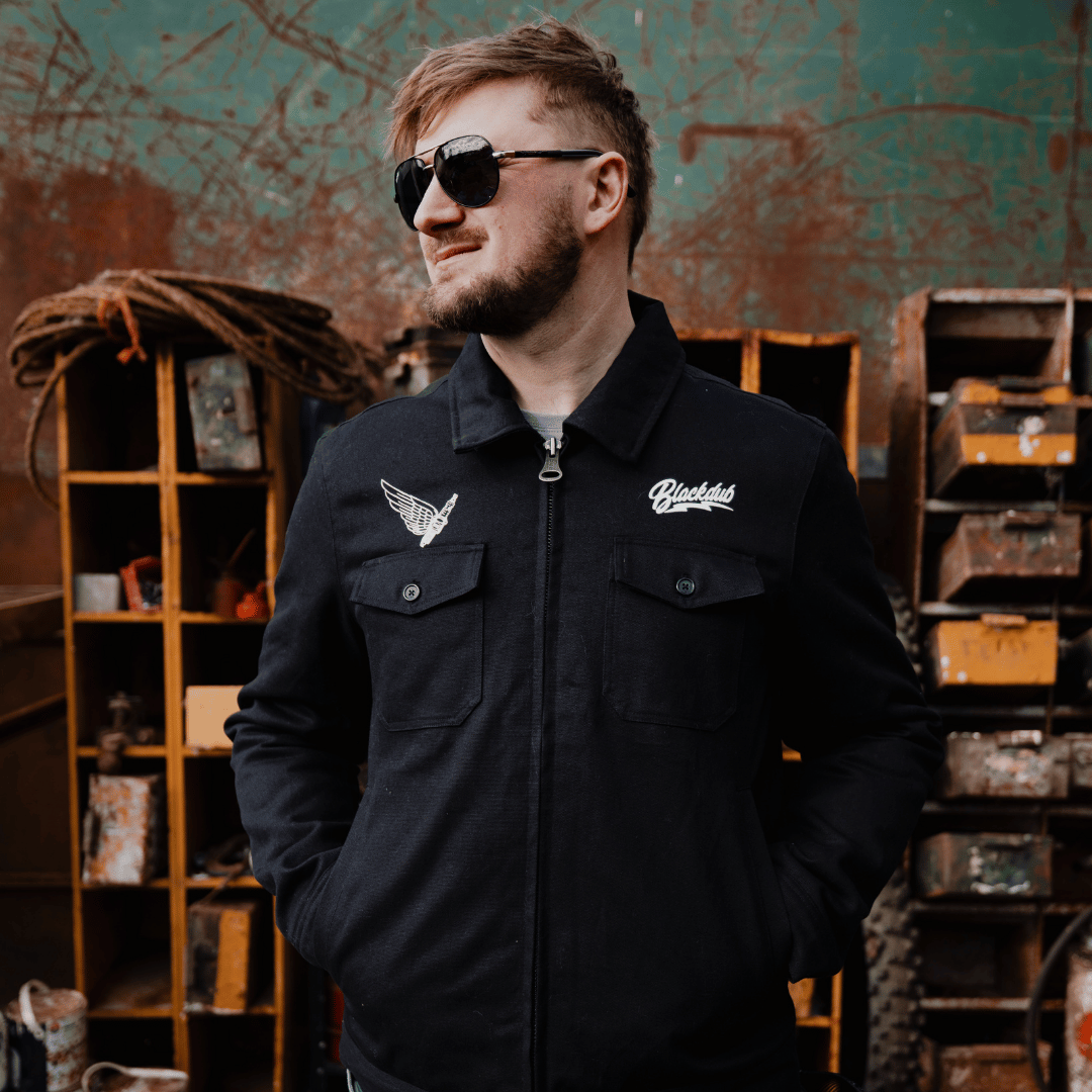 Uggly and Co Spark Plug Mechanic Jacket – Padded Cotton Canvas