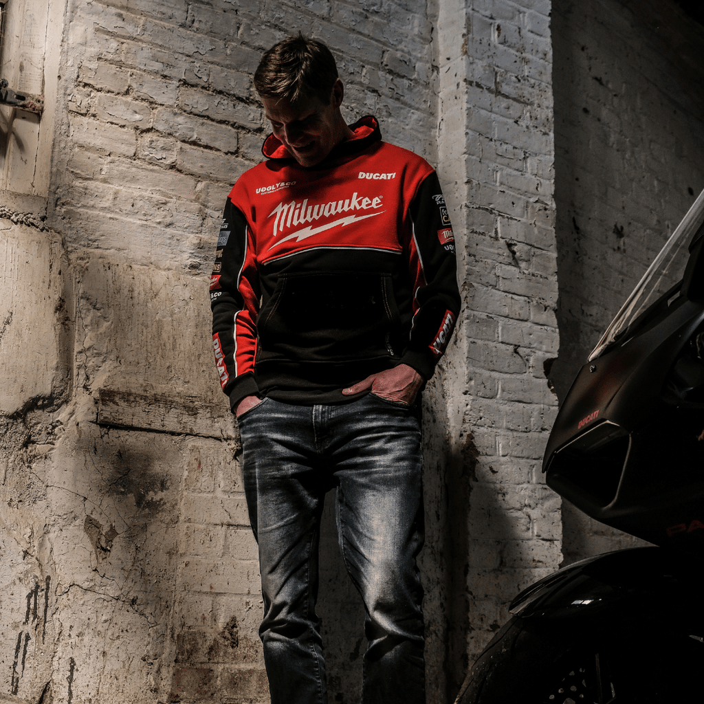Milwaukee Tools x Ducati Racing Hoodie – Uggly & Co Heavyweight Fleece