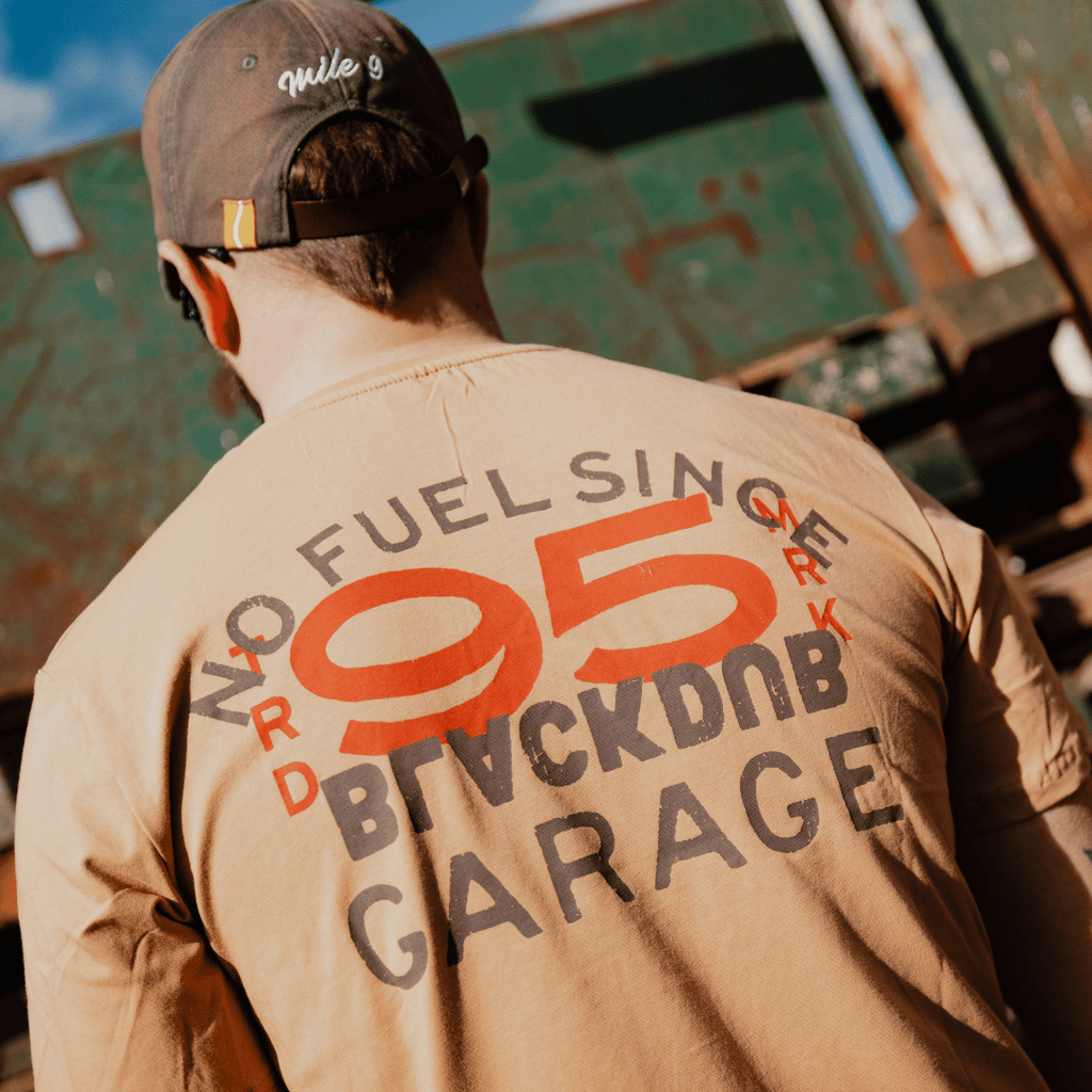 Uggly and Co No Fuel Since '95 Heavyweight Cotton Tee – Brown