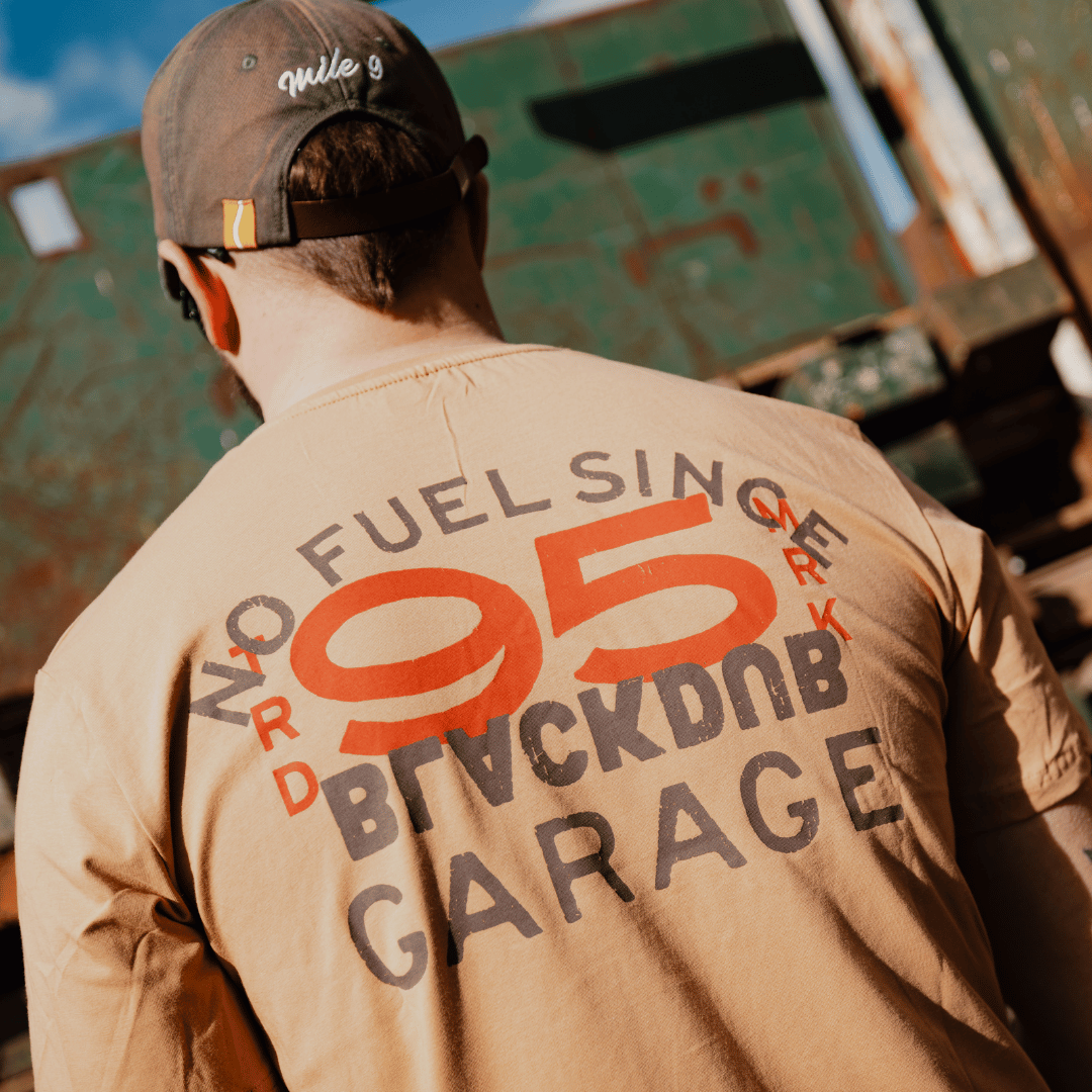 Uggly and Co No Fuel Since '95 Heavyweight Cotton Tee – Brown