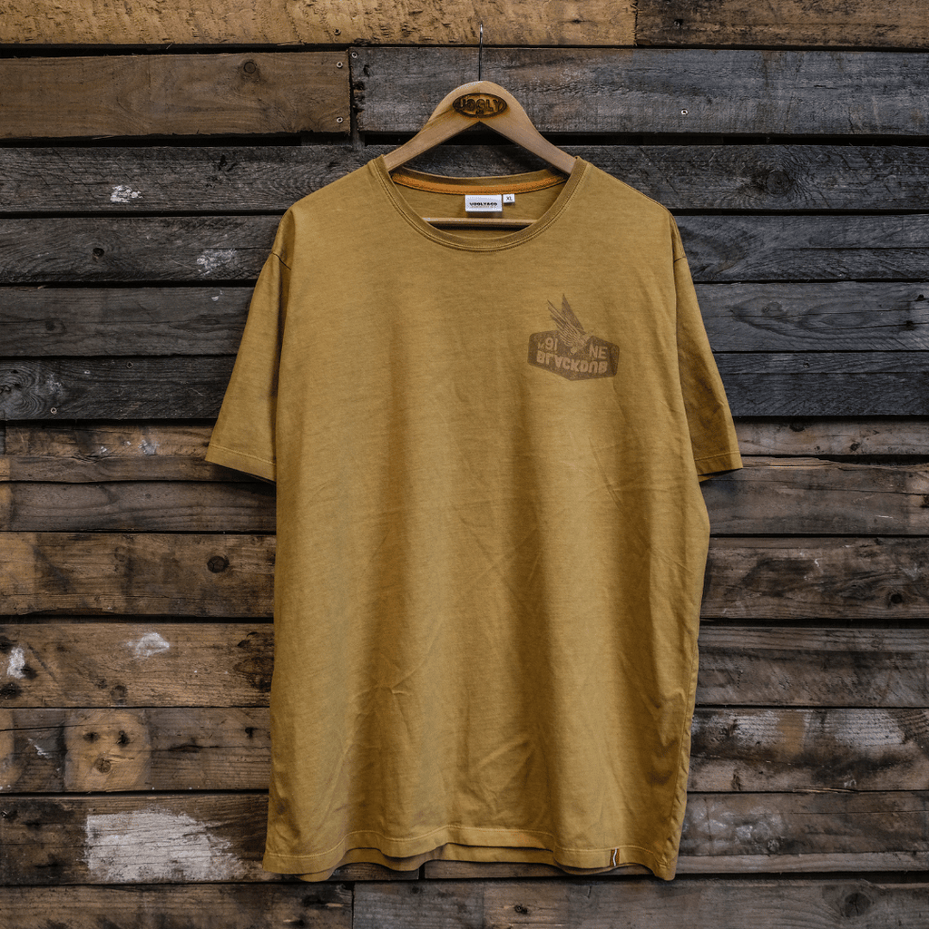 The Black Dub Mustard Wings Spark Plug Cotton Motorcycle Tee – Uggly & Co