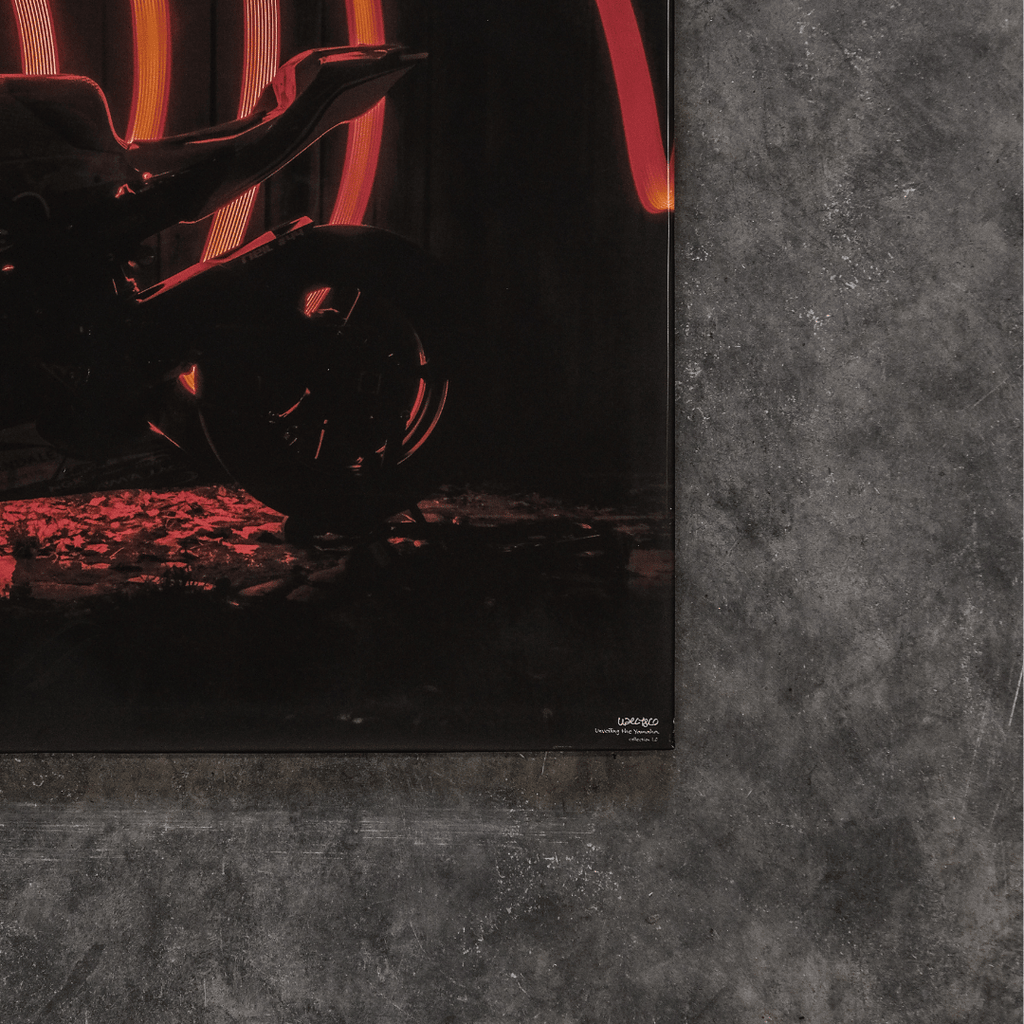 Yamaha R6 Motorcycle Canvas Art – Uggly and Co Binch Racing Decor