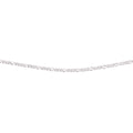 Gecko Jewellery Sterling Silver Figaro Chain Necklace – 46cm Length