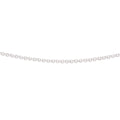 Sterling Silver Trace Chain Necklace with Bolt Ring by Gecko Jewellery