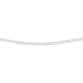 Sterling Silver Curb Chain Necklace with Bolt Ring by Gecko Jewellery