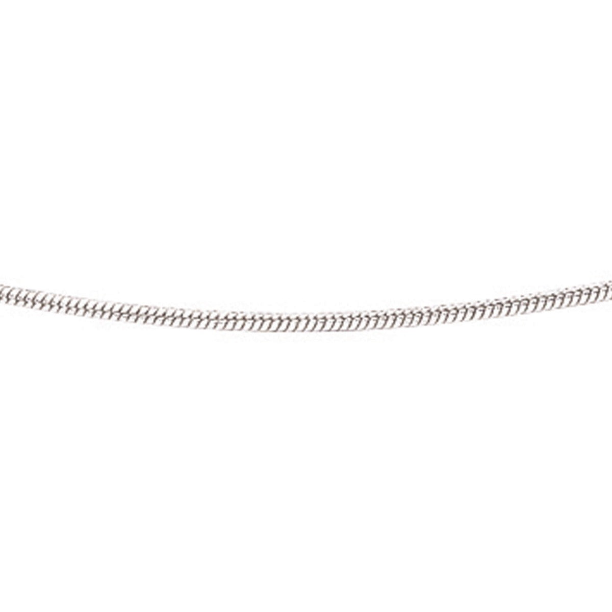 Gecko Jewellery Sterling Silver Snake Chain Necklace | 41cm-46cm