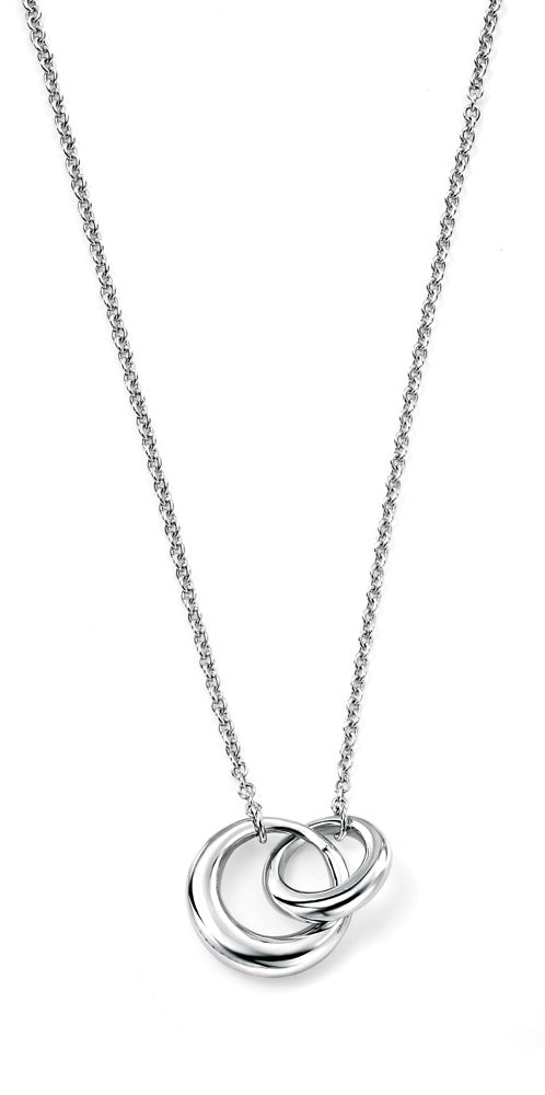 Gecko Jewellery Interlocking Links Necklace – Versatile Silver Style