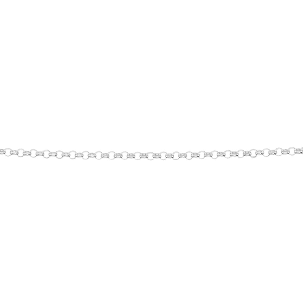 Sterling Silver Round Link Belcher Chain Necklace | Gecko Jewellery