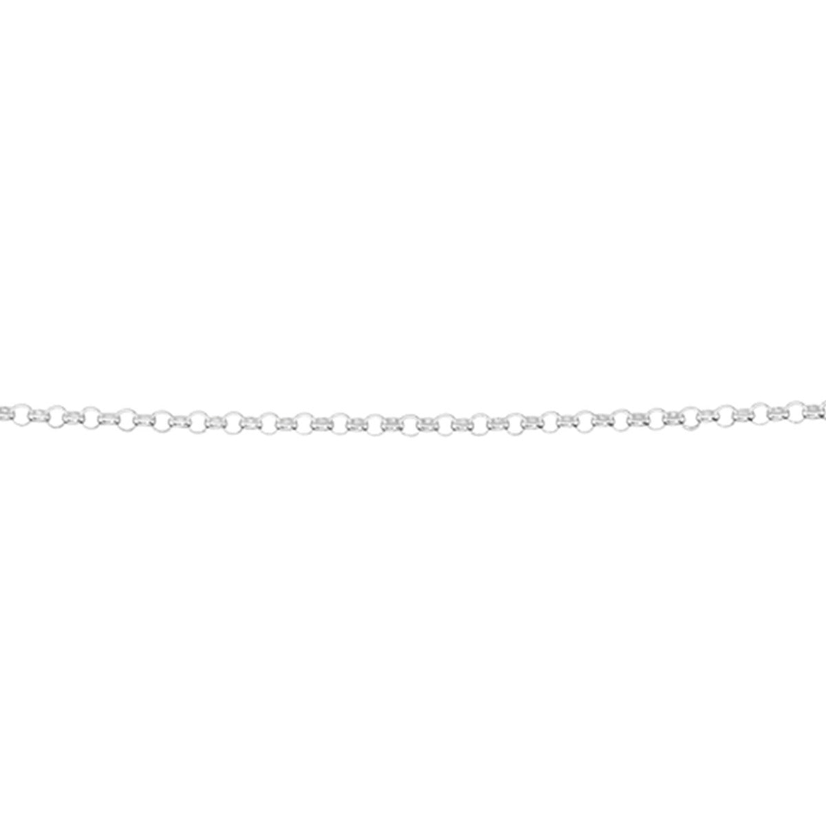 Sterling Silver Round Link Belcher Chain Necklace | Gecko Jewellery