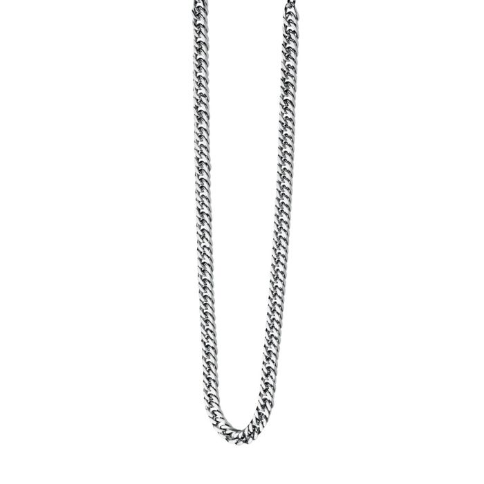 Gecko Jewellery Heavyweight Curb Chain Necklace – Stainless Steel 56cm
