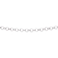 Gecko Jewellery Sterling Silver Round Belcher Chain - 46cm Necklace