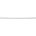 Gecko Jewellery Diamond Cut Curb Chain Necklace with Extender