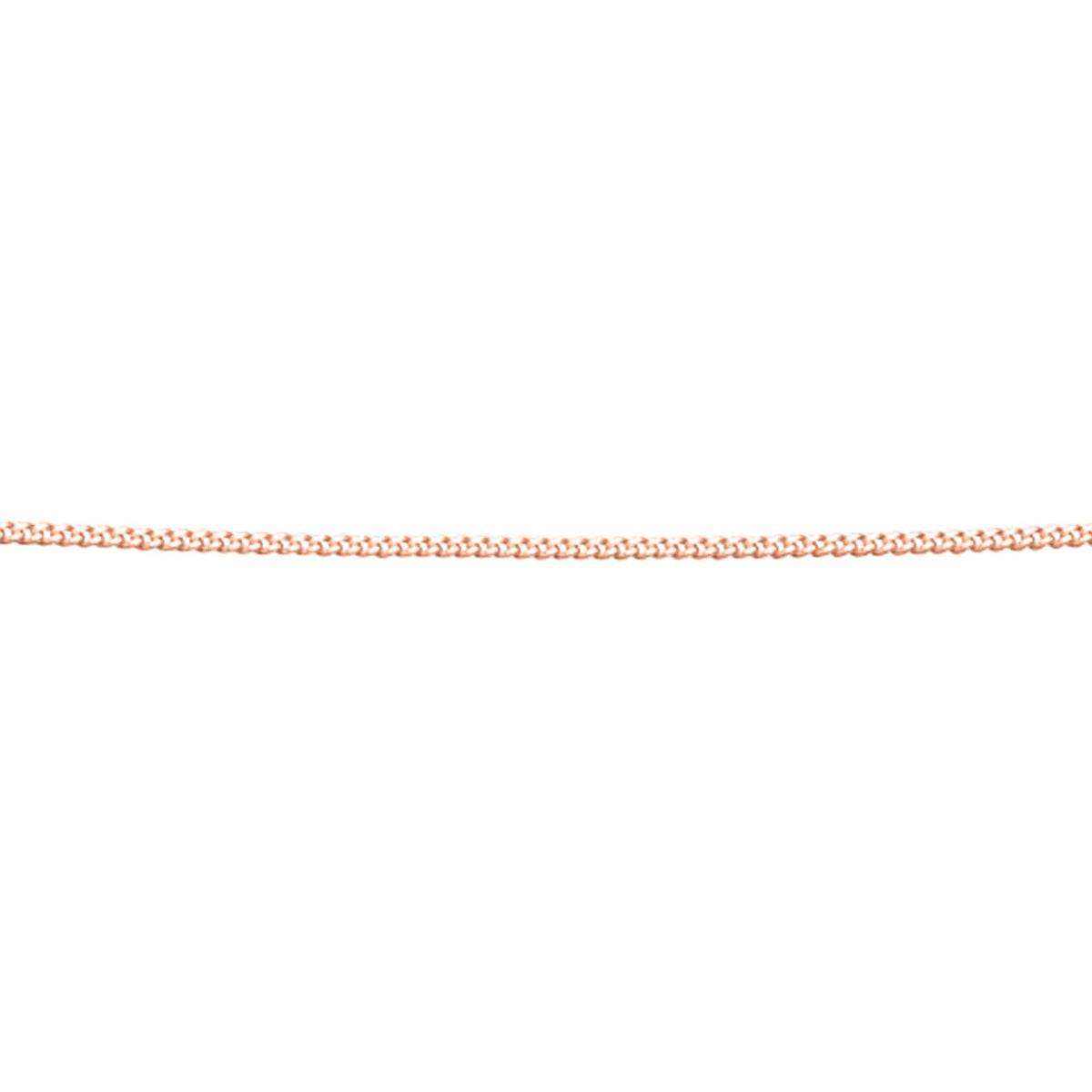 Gecko Jewellery Diamond Cut Curb Chain Necklace with Extender