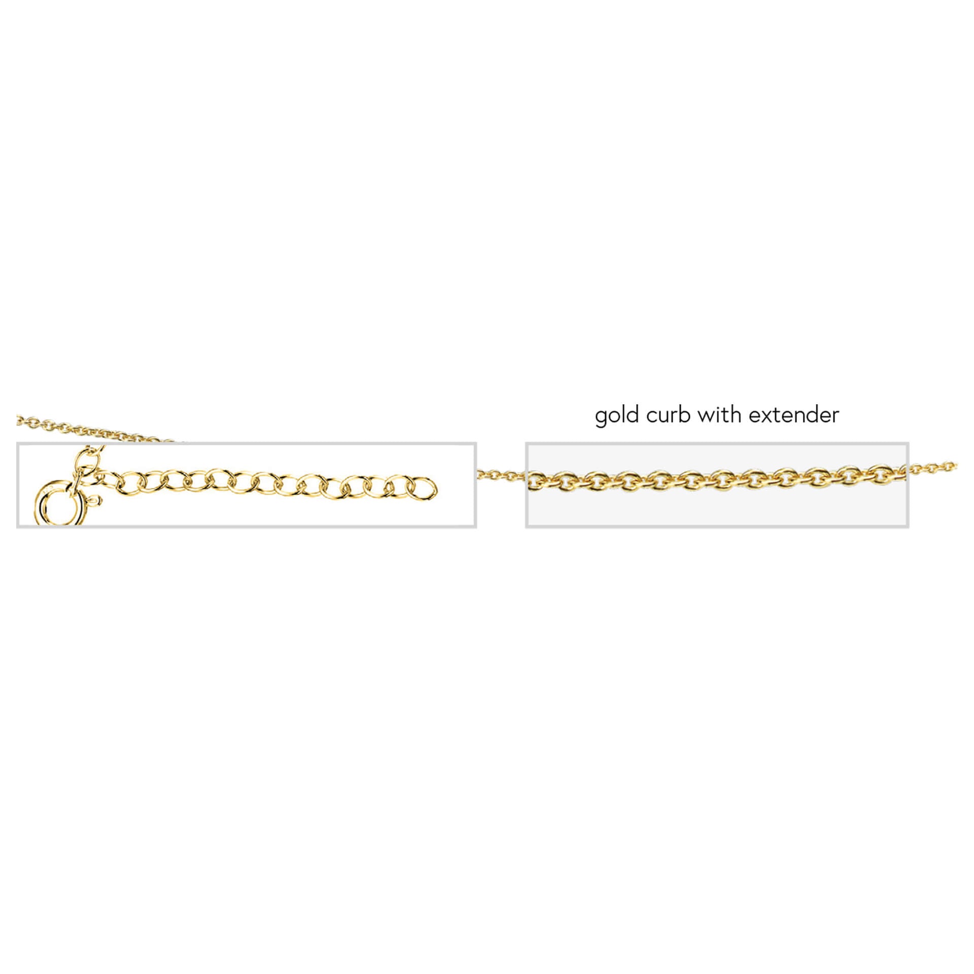 Gecko Jewellery Plated Sterling Silver Curb Chain Necklace – 56cm-61cm