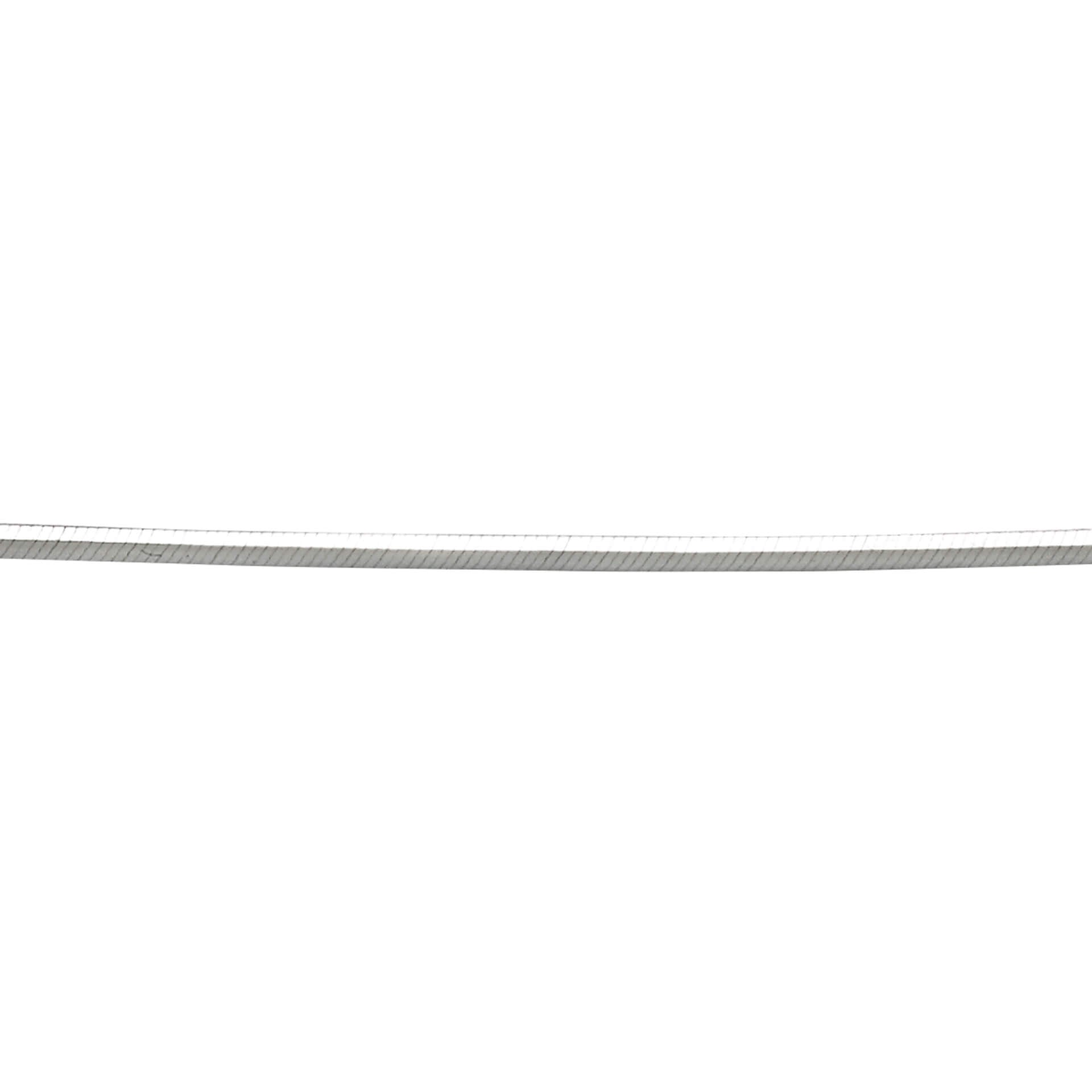 Gecko Jewellery Sterling Silver Snake Chain Necklace | 41cm-46cm