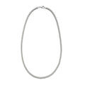 Beginnings 925 Sterling Silver Heavyweight Foxtail Chain Necklace – 51cm
