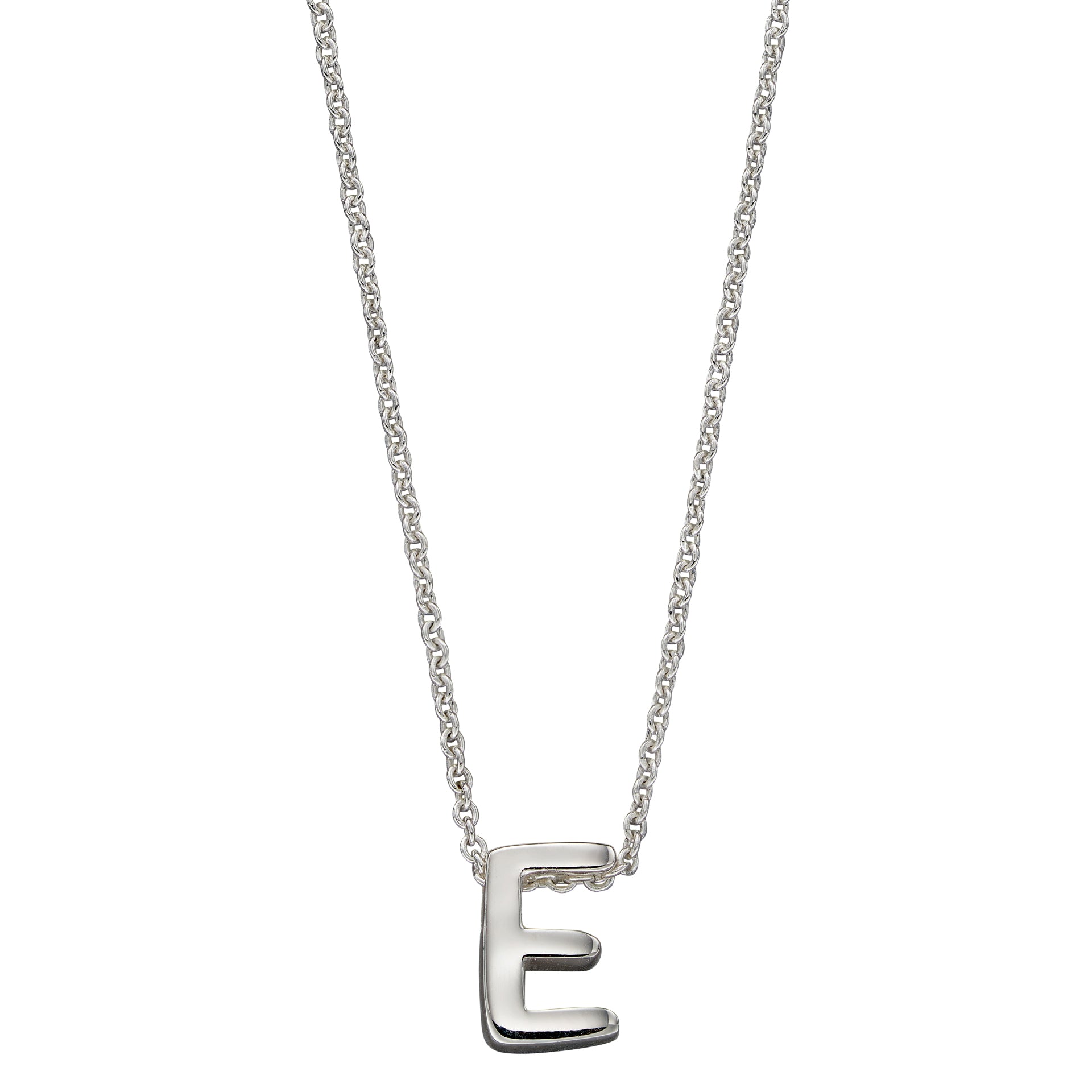Gecko Jewellery Sterling Silver Initial Necklace - Personalised Gift