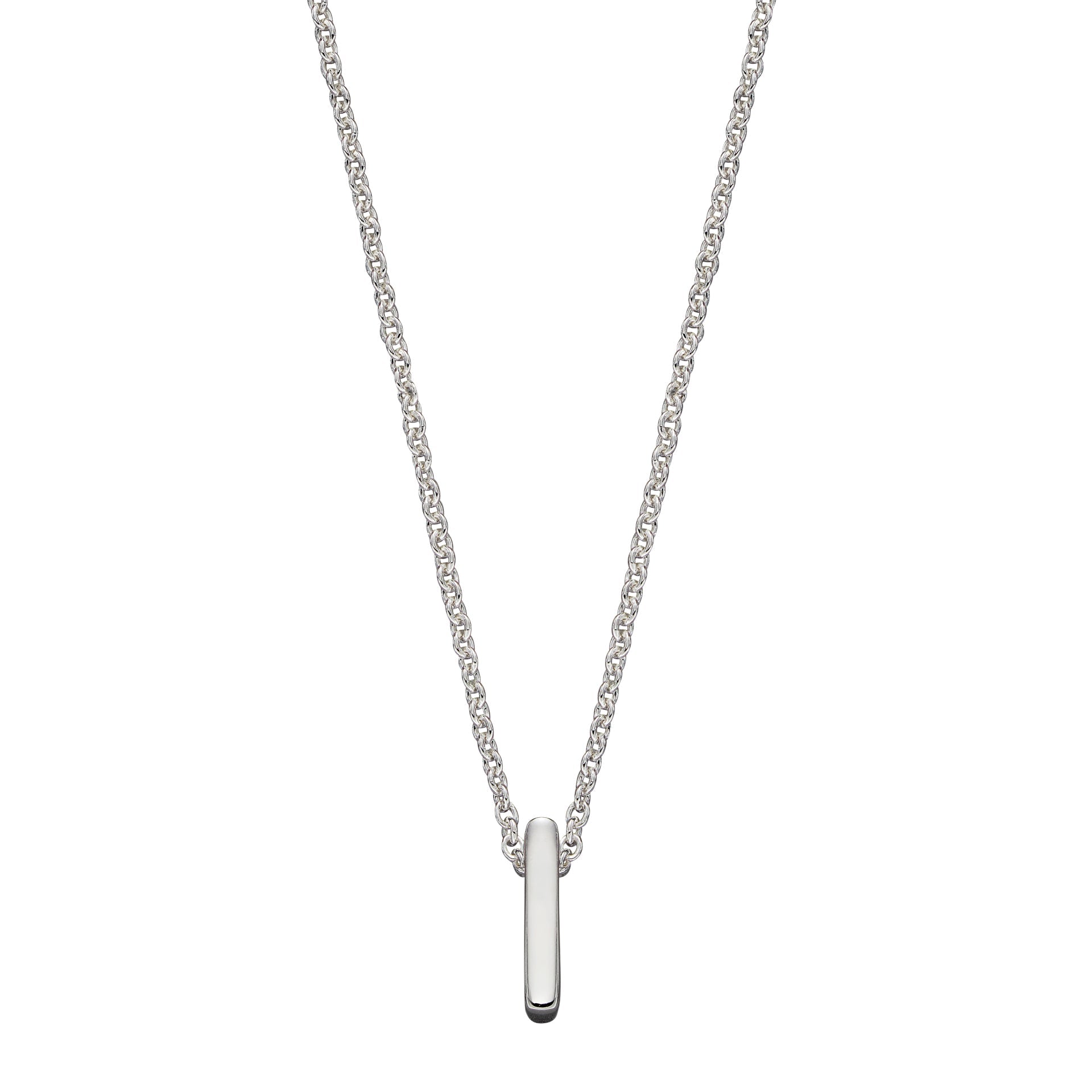 Gecko Jewellery Sterling Silver Initial Necklace - Personalised Gift