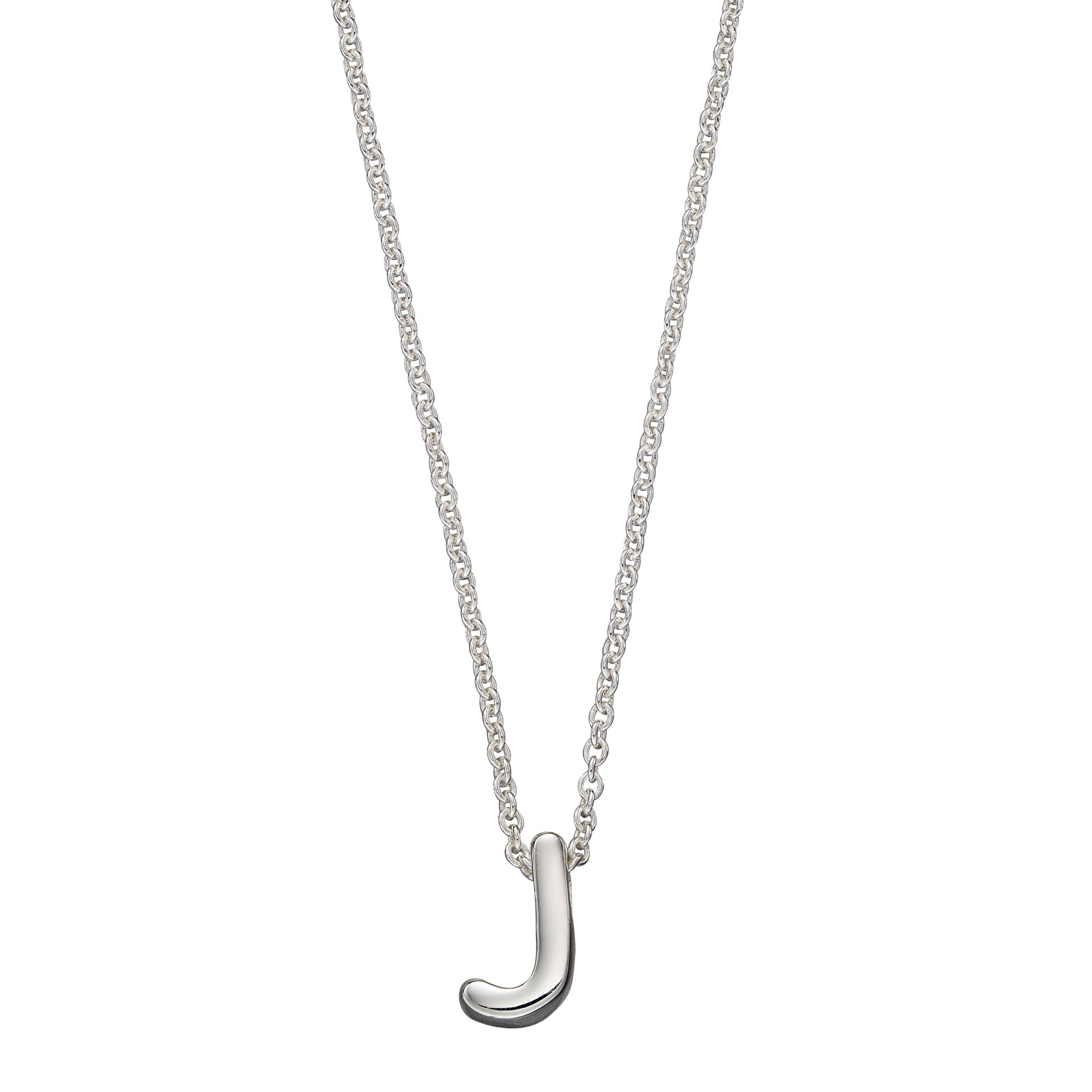 Gecko Jewellery Sterling Silver Initial Necklace - Personalised Gift
