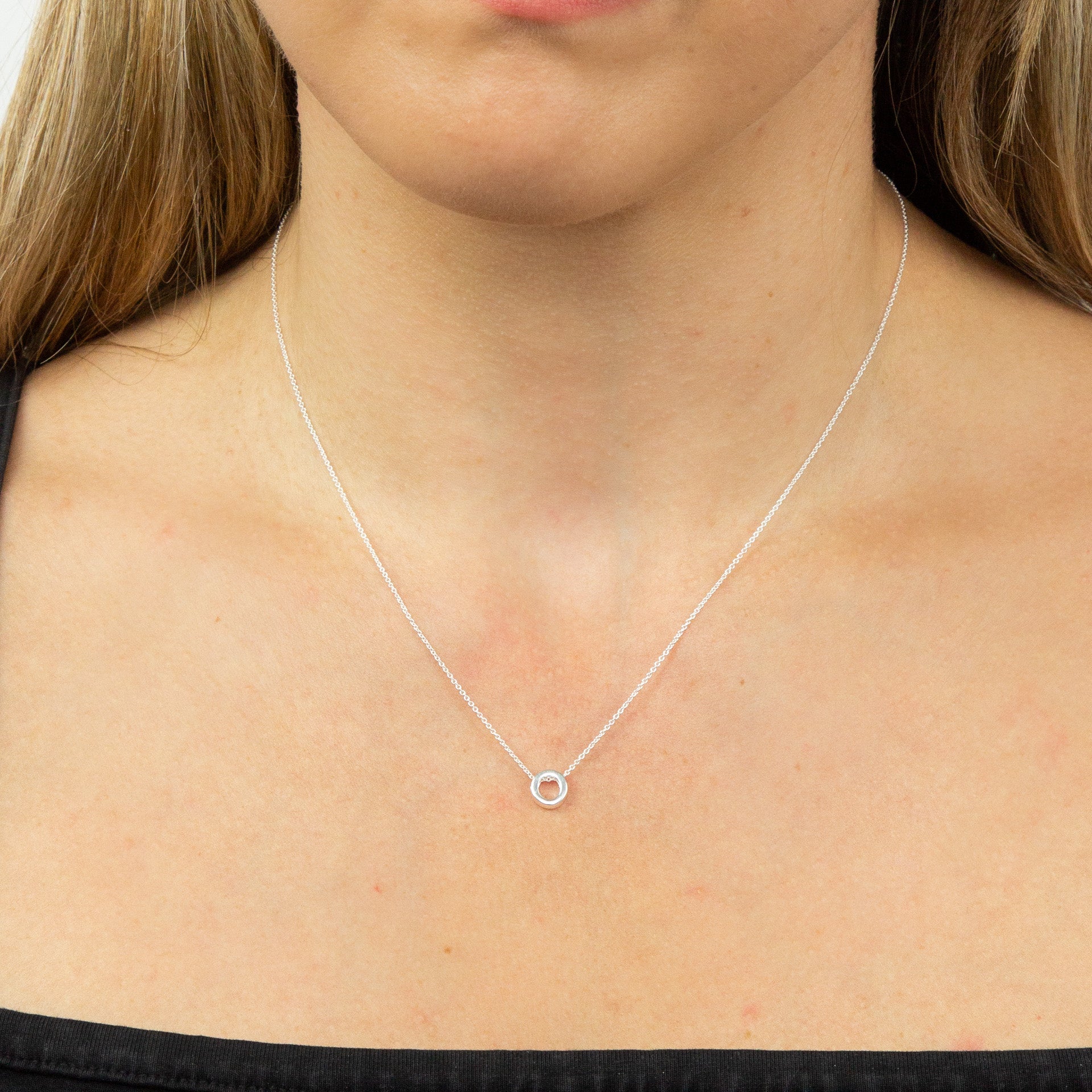 Gecko Jewellery Sterling Silver Initial Necklace - Personalised Gift