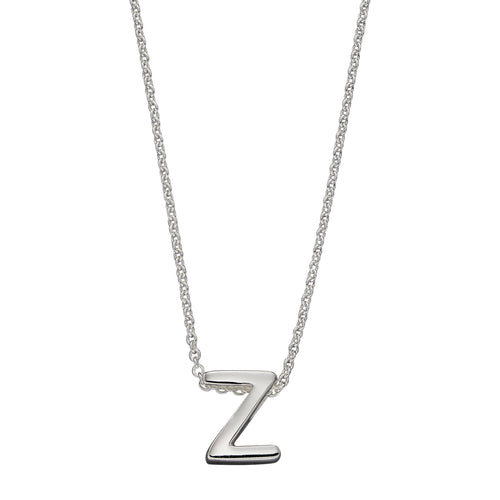 Gecko Jewellery Sterling Silver Initial Necklace - Personalised Gift