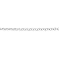 Gecko Jewellery Sterling Silver Heavyweight Trace Chain Necklace – 46cm